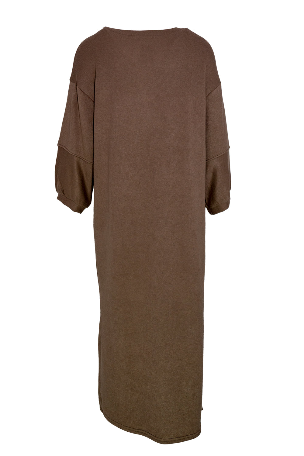 Jurk beige - V-hals