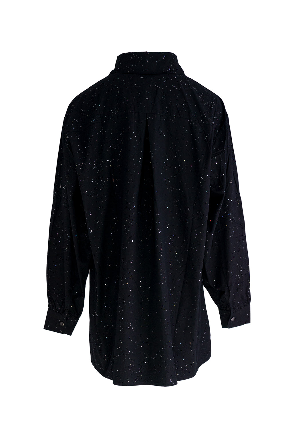 Glitter Blouse zwart