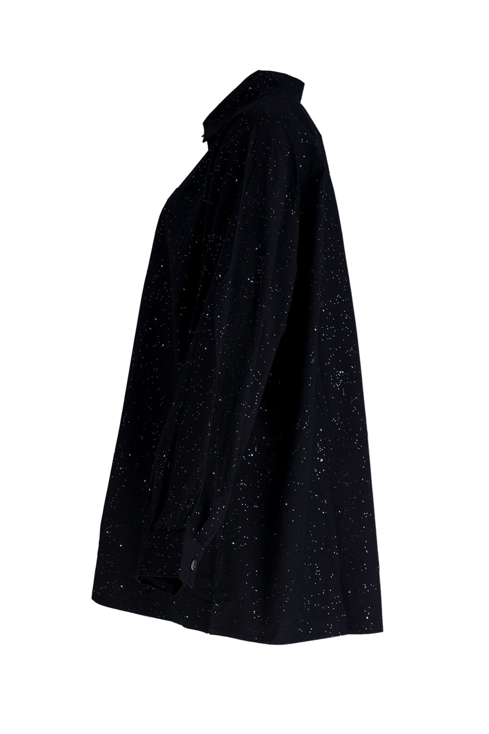 Glitter Blouse zwart