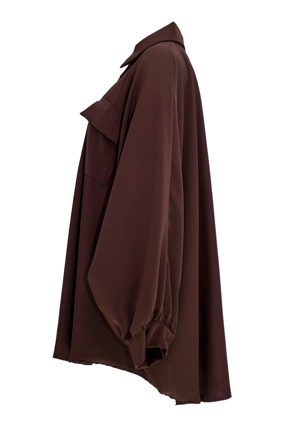 Blouse vleermuis Bruin