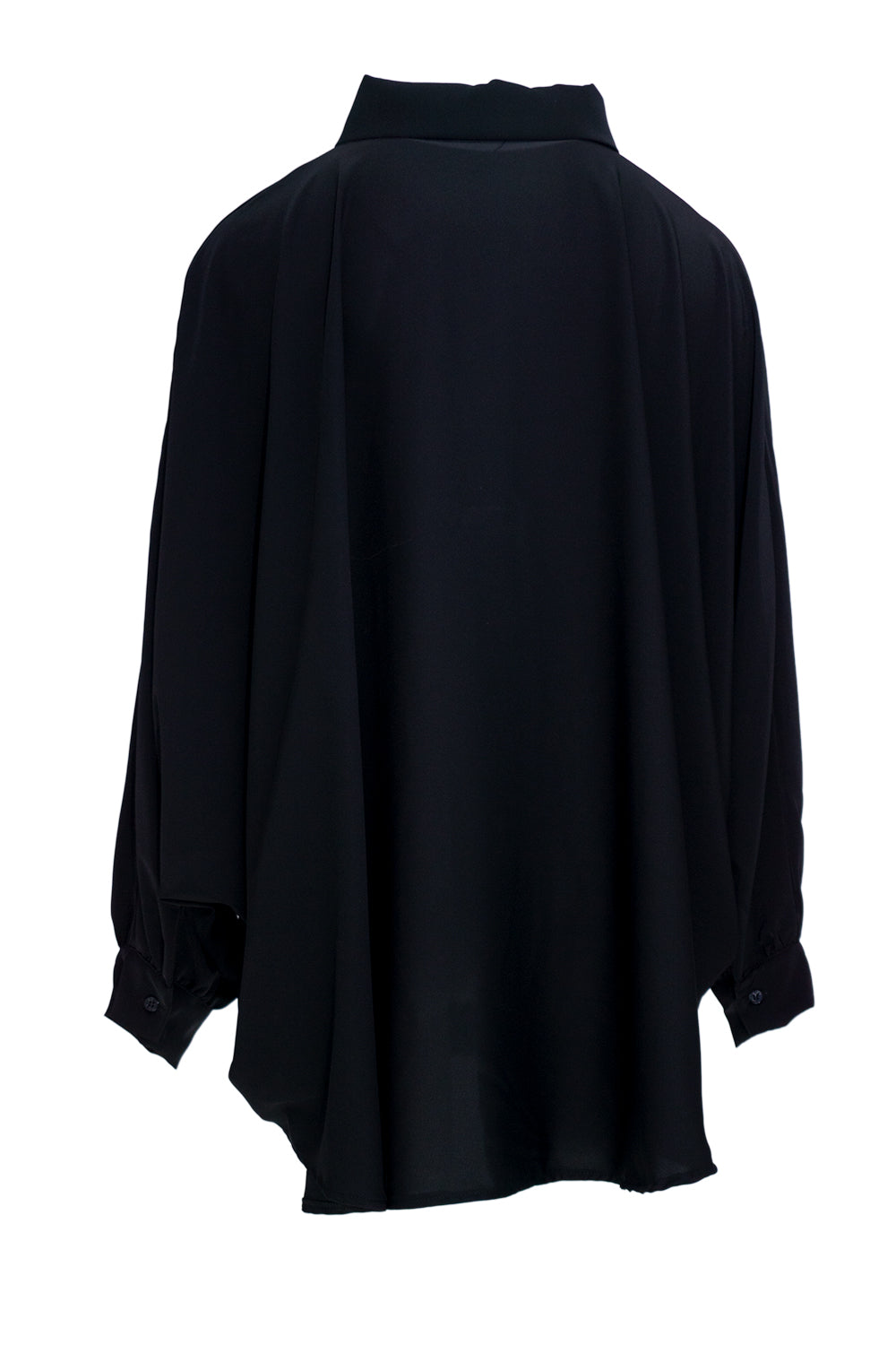 Blouse vleermuis Zwart