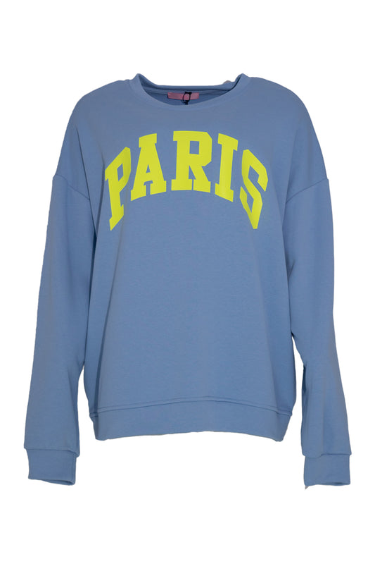 Trui Paris blauw