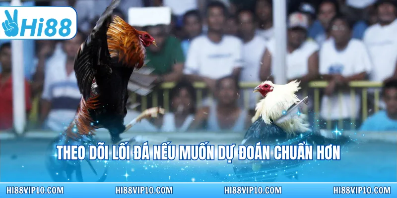 Theo dõi lối đá nếu muốn dự đoán chuẩn hơn